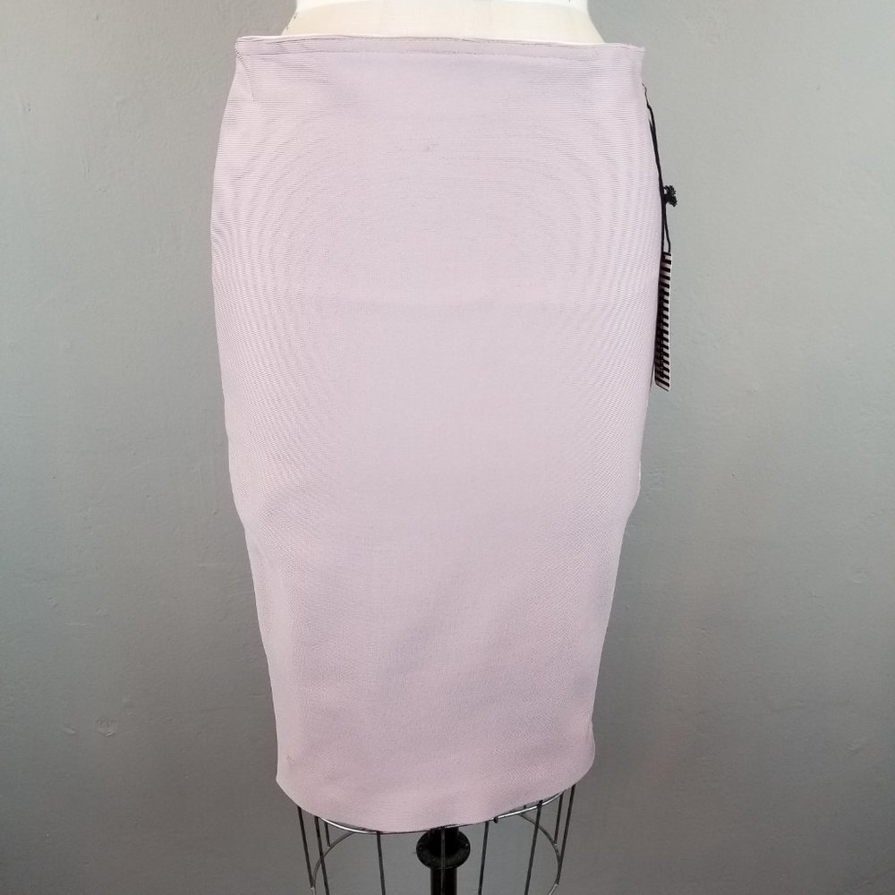Rose Pink Pencil Wiggle Skirt by Haute Monde * Women's Size Medium NEW